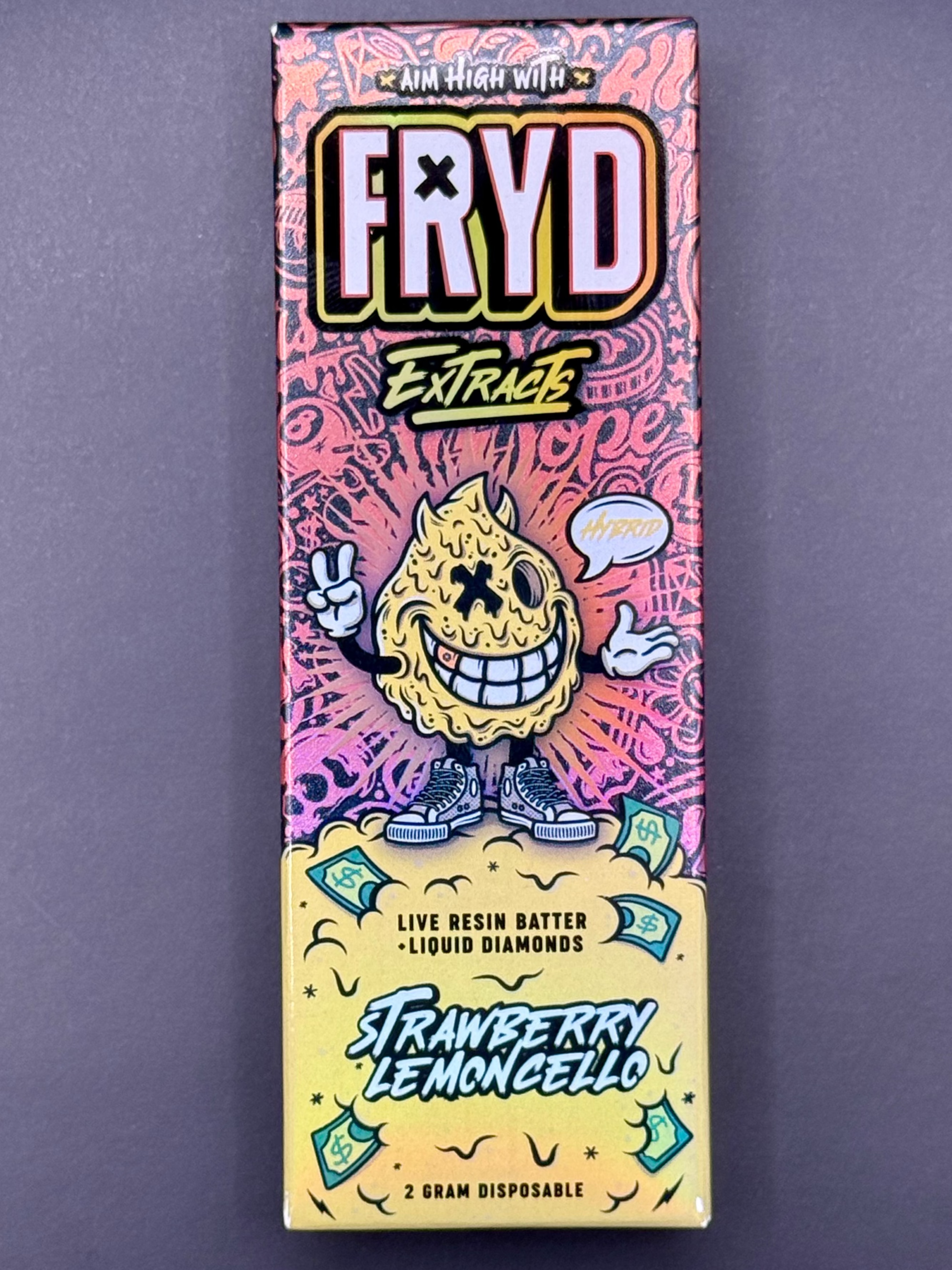 Fryd Extracts | Live Resin Batter + Liquid Diamonds | 2000 mg
