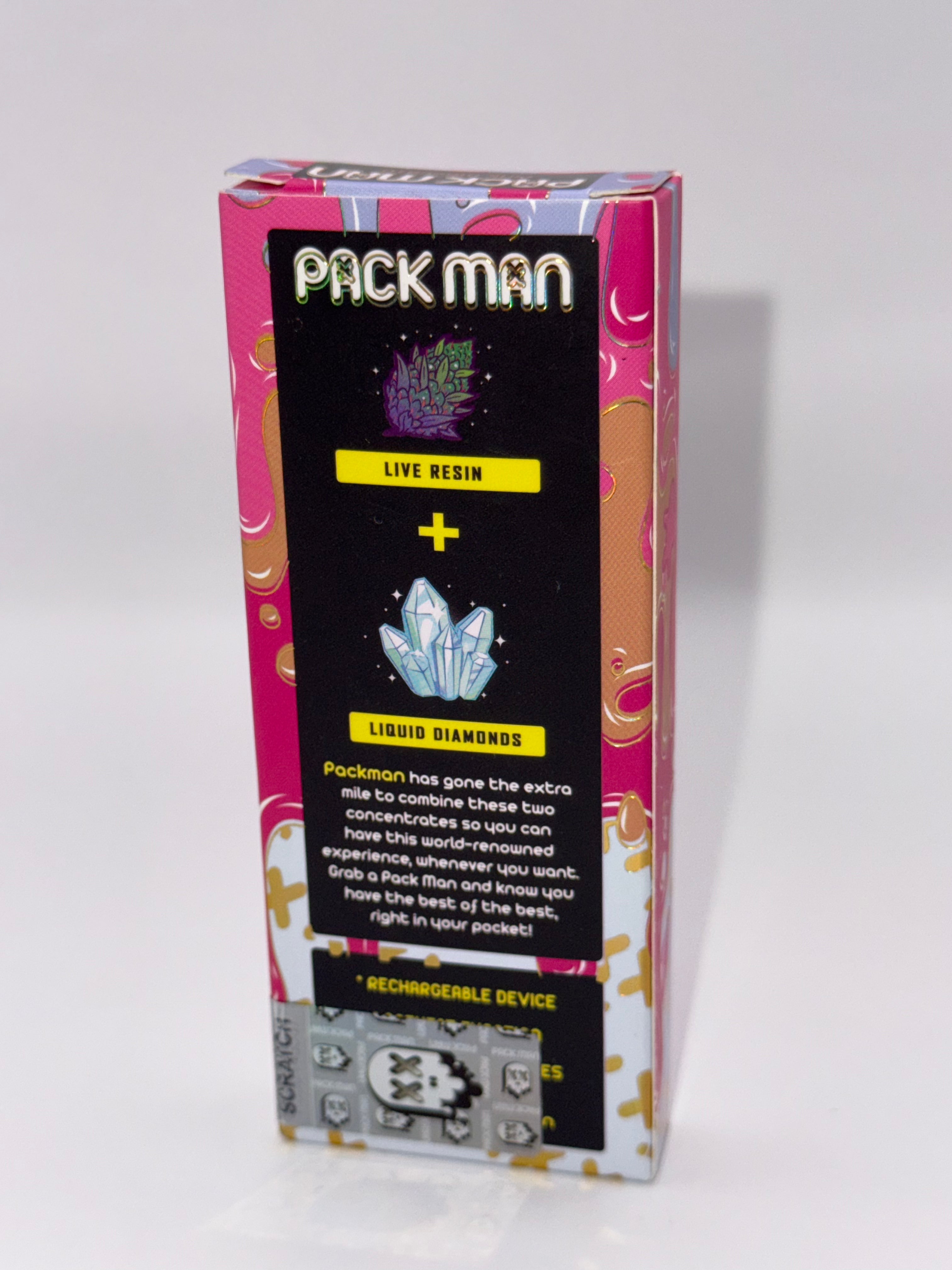 Packman disposable | Live resin + Liquid diamonds | 2000 mg