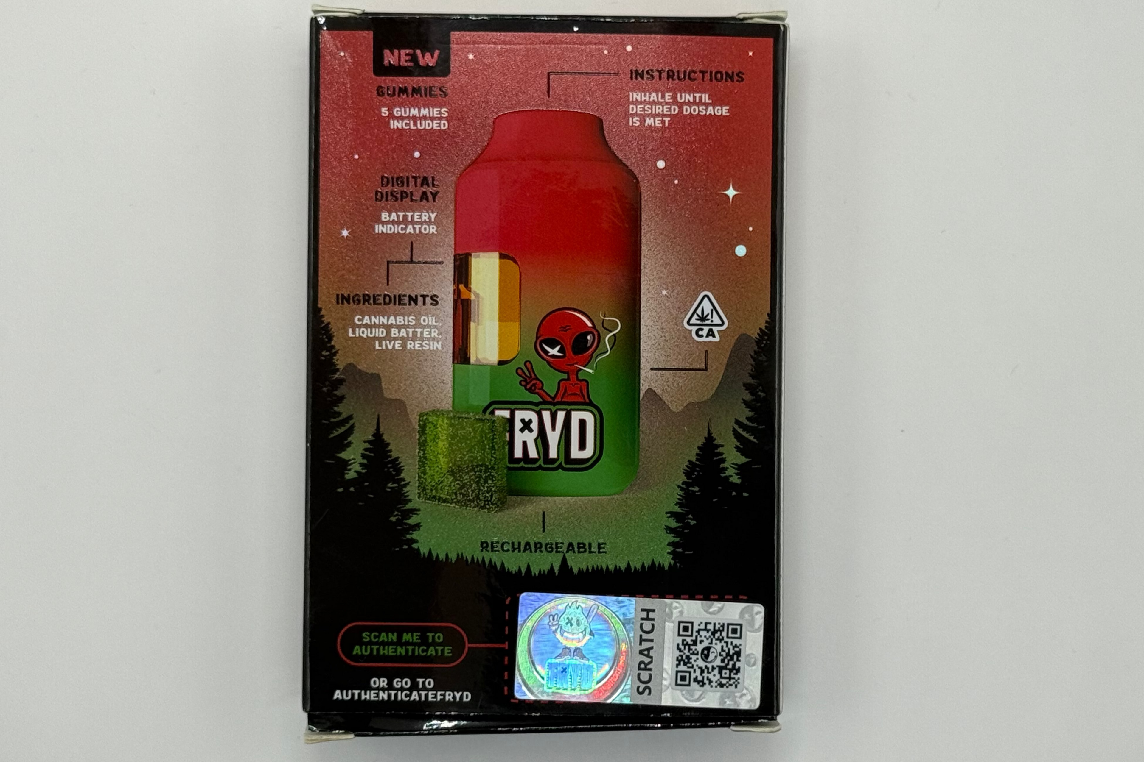 Fryd Extracto + Edibles | Live Resin & Liquid Batter | 3000mg