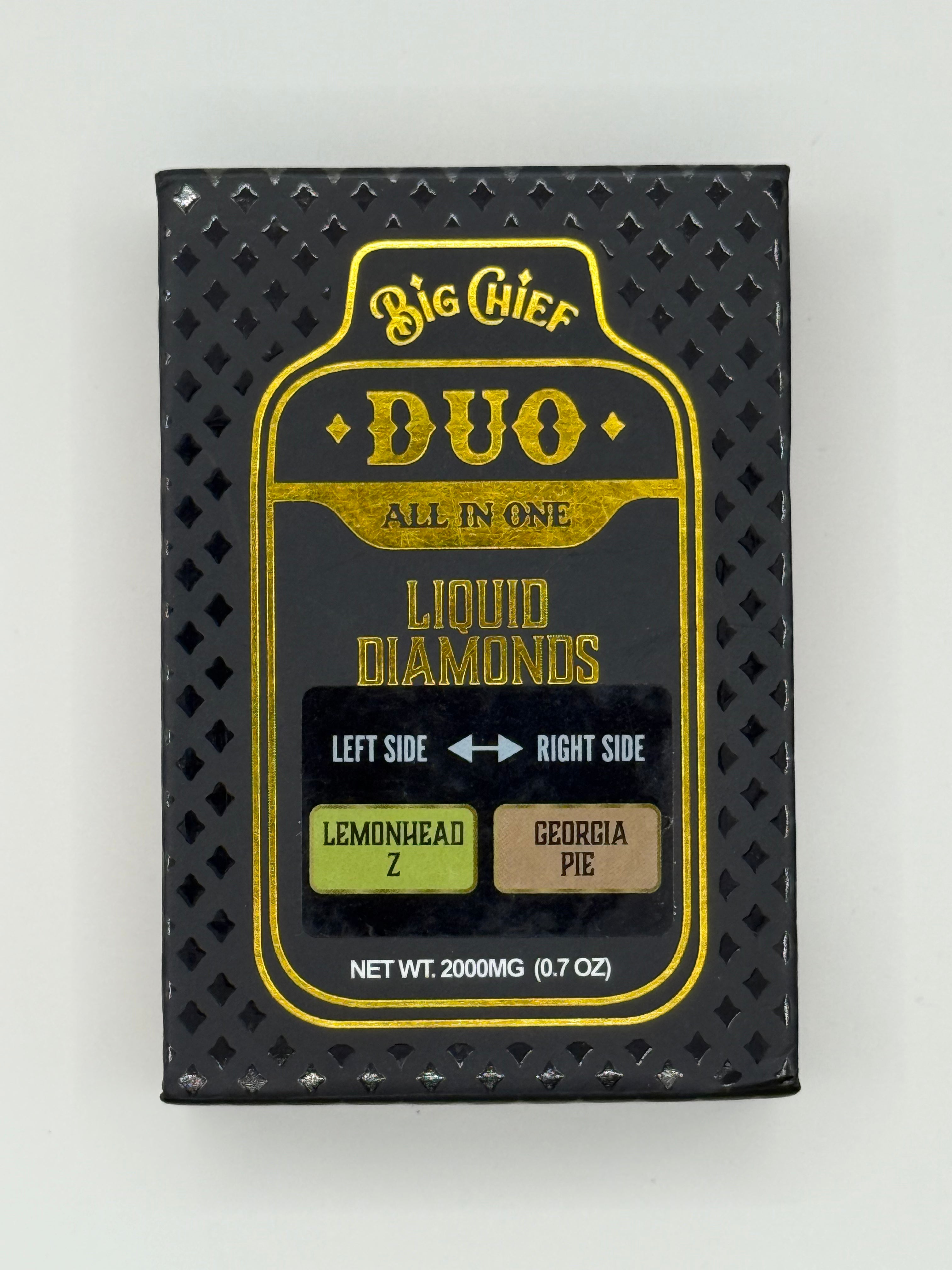 Big Chief DUAL disposable | Liquid Diamonds | 2000 mg