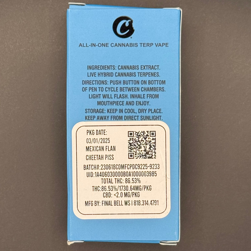 Cookies Dual | Live Resin + THCA | 2000 mg