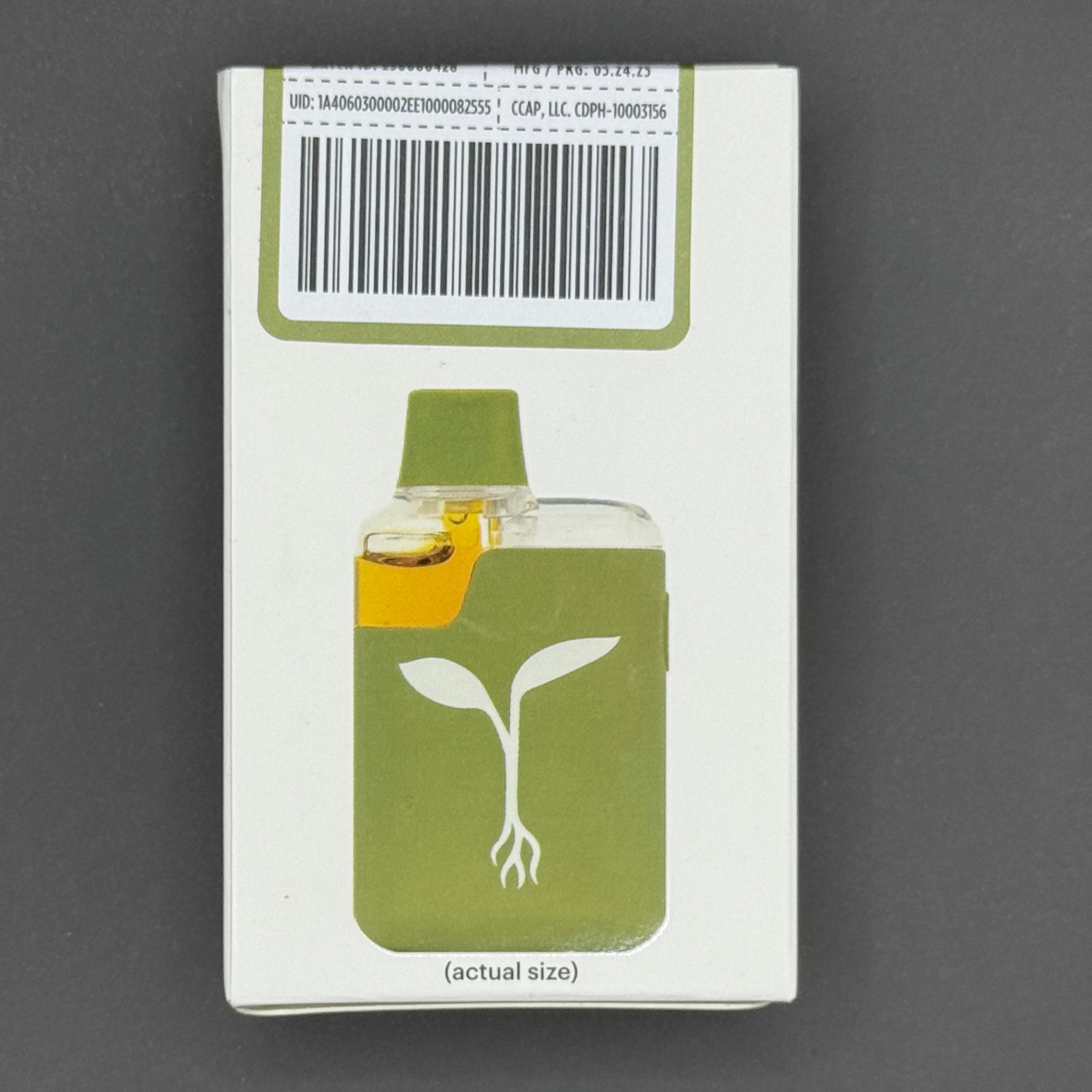 Raw Garden disposable | Live Resin Batter + Liquid Diamonds | 2000 mg