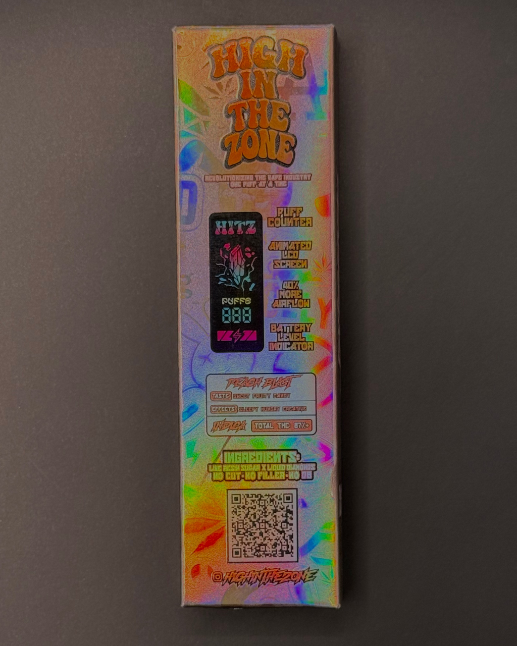 HITZ disposable | Liquid Diamonds + Live Resin | 2000 mg